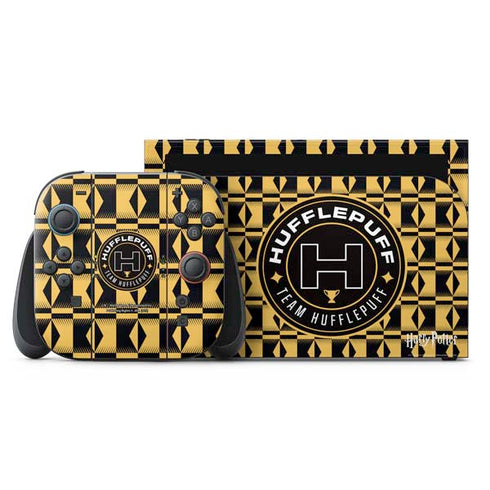 Wizarding Worlds Harry Potter Team Hufflepuff Nintendo Switch 2 (2025) with Joy-Con Skin